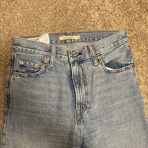 Levi’s ribcage wide leg jeans